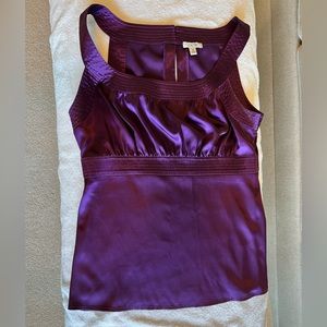 Vintage Cache gorgeous top in purple size medium